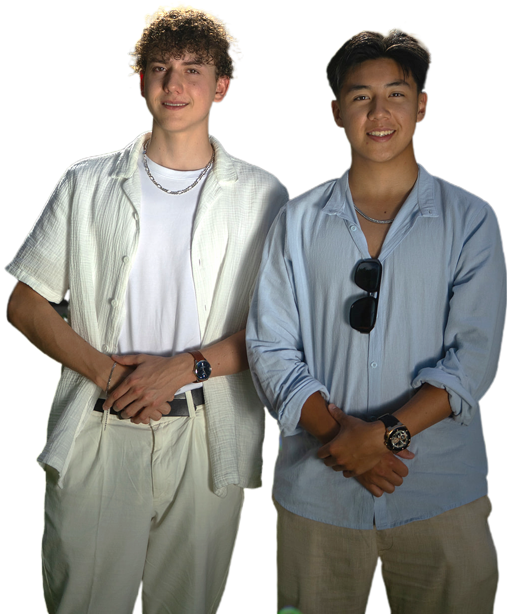 Panat und Tim, die Gründer von Wendico