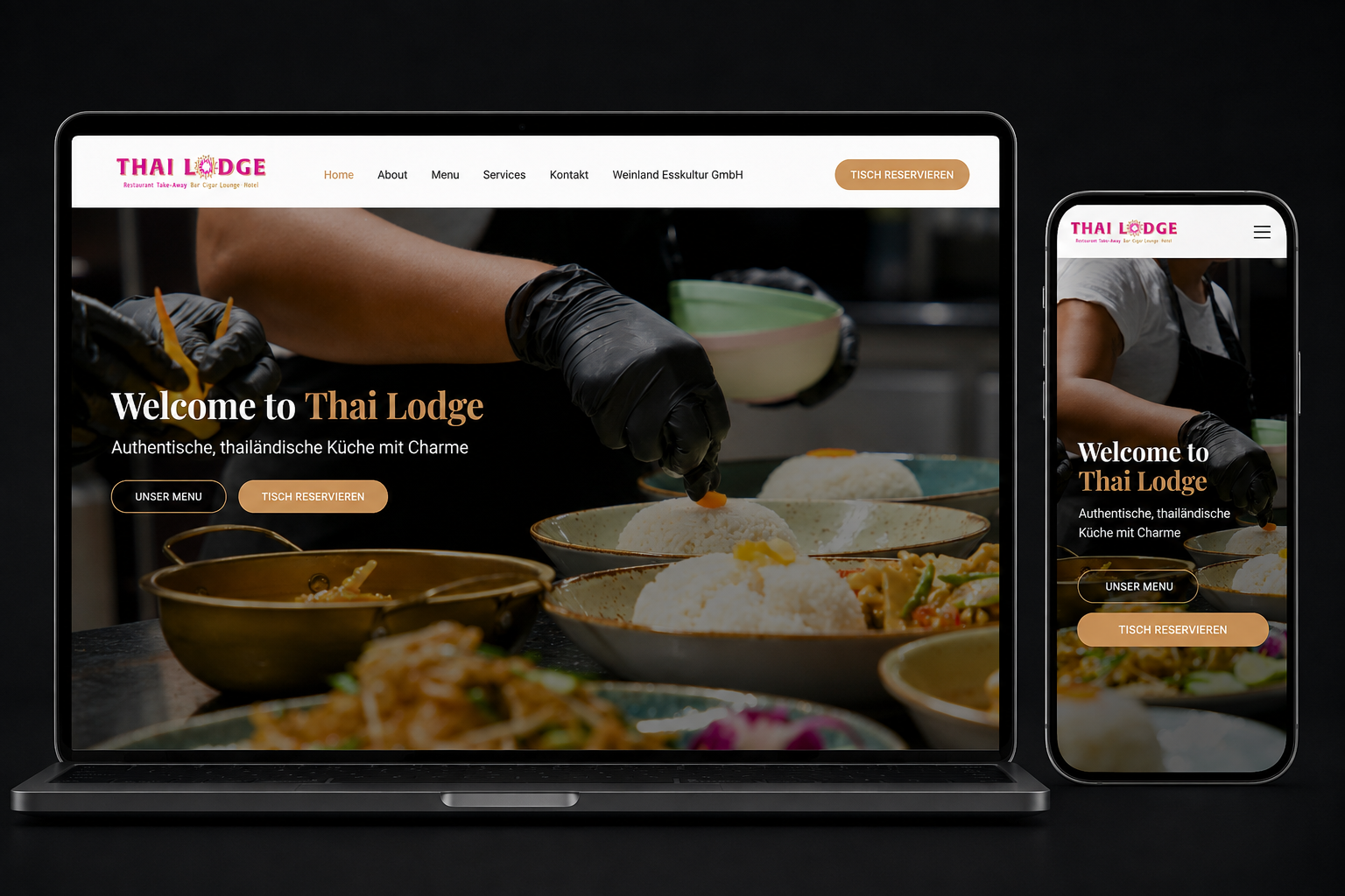 Website Thai Lodge